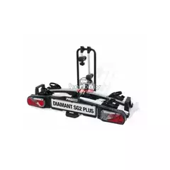 Diamant SG2 Plus 91737 kerékpártartó vonóhorogra, fekete/alumínium