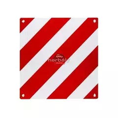 Cruz V-20 tábla 940-402 fényvisszaverő tábla, fekete