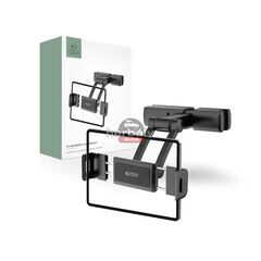 Tech-Protect univerzális fejtámlára szerelhető telefon/tablet autós tartó - Tech-Protect V2 Headrest Car Mount - fekete