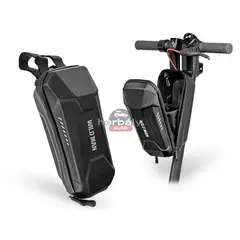 Wildman univerzális elektromos rollerre/rollerre szerelhető, vízálló, kemény táska - Wildman CBC-3L Scooter Bag - fekete - ECO csomagolás