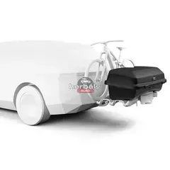 Thule Santu 909400 csomagtartó box vonóhorogra, fekete