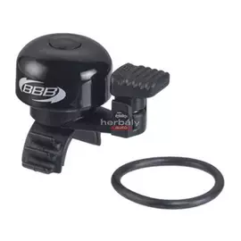 BBB EasyFit Deluxe BBB-14 kerékpáros csengő, fekete 
