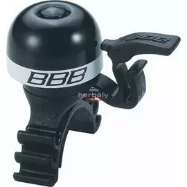 BBB MiniFit BBB-16 kerékpáros csengő, fekete/fehér