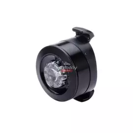 BBB BLS-121 kerékpáros világítás Spy első mini lámpa, 17 lumen, fekete