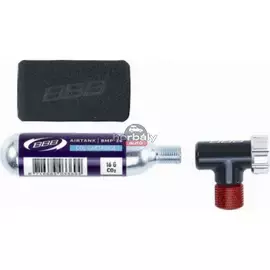 BBB BMP-34 kerékpáros pumpa CO2EasyAir fekete