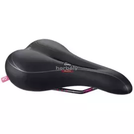 BBB BSD-67 kerékpáros sportnyereg LadySport női, mikroszálas, CrMo pálca, fekete