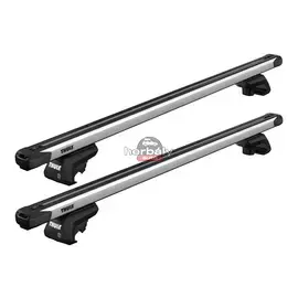 Thule SlideBar tetőcsomagtartó tetőkorláttal ellátott autókhoz (THU_710400_891000)