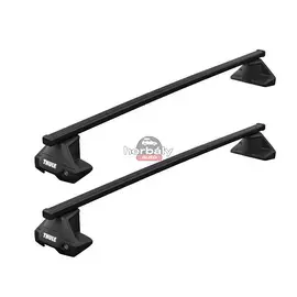 Thule SquareBar 150 cm acél tetőcsomagtartó normáltetős Ford típusokra (THU_710500_KIT5258_712500)
