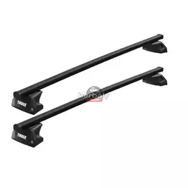 Thule SquareBar 127 cm tetőcsomagtartó integrált tetősines Ford típusokra (THU_710600_KIT6032_712300)