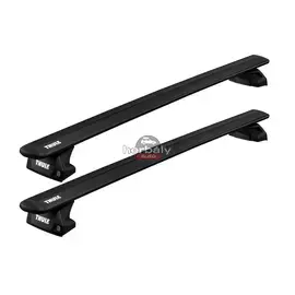 Thule Wingbar EVO 127 cm alumínium tetőcsomagtartó integrált tetősines autókhoz, fekete (Ford típusokra (THU_710600_KIT6032_711320)