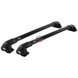 Thule Wingbar Edge 113 cm tetőcsomagtartó normáltetős autókhoz, fekete (Ford típusokra (THU_720500_KIT5258_721620_721520)
