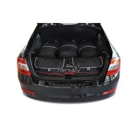 Kjust utazótáska szett Skoda Octavia Liftback 2013-2020, 5 darab táskával (7037018)
