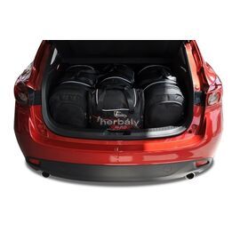 Kjust utazótáska szett Mazda 3 Hatchback 2013-2018, 4 darab táskával (7026002)