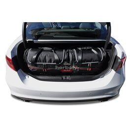 Kjust utazótáska szett Alfa Romeo Giulia 2015+, 4 darab táskával (7001006)