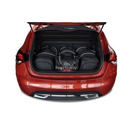 Kjust utazótáska szett Citroen Ds4 Hatchback 2011-2015, 4 darab táskával (7010018)