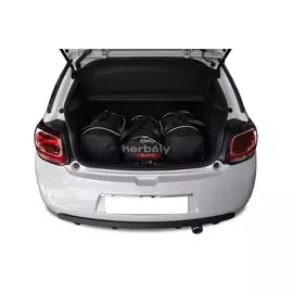 Kjust utazótáska szett Citroen Ds3 Hatchback 2009-2016, 3 darab táskával (7010010)