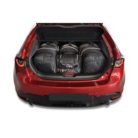 Kjust utazótáska szett Mazda 3 Hatchback 2018+, 4 darab táskával (7026022)