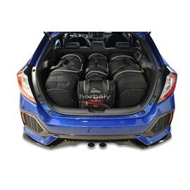 Kjust utazótáska szett Honda Civic Hatchback 2017+, 4 darab táskával (7016021)