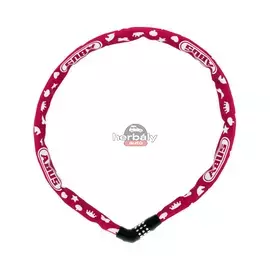 ABUS lakat AB_87499  Steel-O-Chain 4804C/75 piros jel-kódos