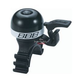 BBB BBB-16 kerékpáros csengő MiniFit fekete/fehér