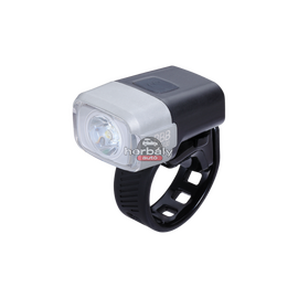 BBB BLS-130 kerékpáros világítás NanoStrike első lámpa, 400 lumen, fekete/ezüst