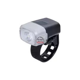 BBB BLS-130 kerékpáros világítás NanoStrike első lámpa, 400 lumen, fekete/ezüst