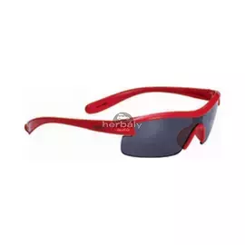 BBB BSG-54 kerékpáros szemüveg Kids fényes piros keret / PC füst lencsékkel