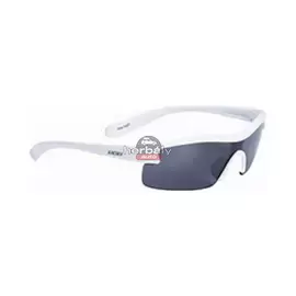 BBB BSG-54 kerékpáros szemüveg Kids fényes fehér keret / PC füst lencsékkel