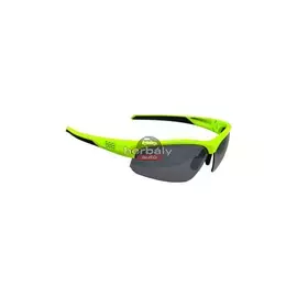 BBB BSG-58 kerékpáros szemüveg Impress matt neon sárga keret / PC füst lencsékkel