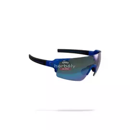 BBB BSG-63 kerékpáros szemüveg FullView fényes cobalt kék keret / MLC kék lencsékkel