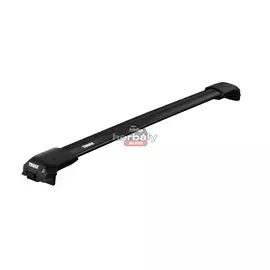 Thule Wingbar Edge 77 cm x 77 cm tetőcsomagtartó tetőkorláttal ellátott autókhoz, fekete (Fiat, Ford... típusokra (THU_720400_721120_721120)