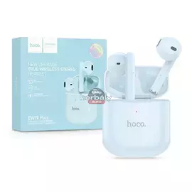 HOCO TWS Bluetooth sztereó headset v5.3 + töltőtok - HOCO EW19 Plus True Wireless Earphones with Charging Case - kék