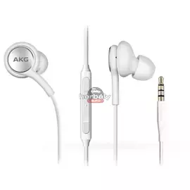 Samsung gyári sztereó felvevős fülhallgató - EO-IG955 tuned by AKG - 3,5 mm jack- fehér (ECO csomagolás)