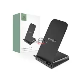 Tech-Protect Qi univerzális vezeték nélküli töltő állomás - 15W - Tech-Protect S2 Wireless Charger for Phone - fekete