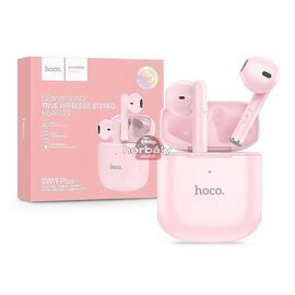 HOCO TWS Bluetooth sztereó headset v5.3 + töltőtok - HOCO EW19 Plus True Wireless Earphones with Charging Case - rózsaszín