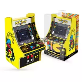 My Arcade DGUNL-3290 Pac-Man 40th Anniversary Micro Player Retro Arcade 6.75" Hordozható Játékkonzol