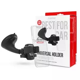 HAMA univerzális műszerfalra/szélvédőre helyezhető autós tartó - HAMA Comfort Universal Car Holder - fekete