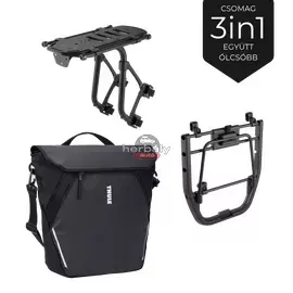 Kerékpár táska szett Thule Chasm 22L 3205468 3az1-ben, black