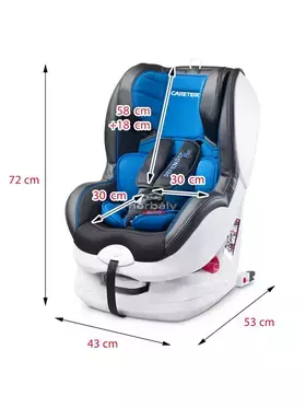 Caretero Defender Plus Isofix 2016 autós gyerekülés 25451, bézs