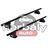 Thule SquareBar 135 cm tetőcsomagtartó fixpontos Citroen, Peugeot... típusokra (THU_710700_KIT7017_712400) 