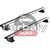 Thule Wingbar EVO 135 cm tetőcsomagtartó fixpontos Citroen, Peugeot... típusokra (THU_710700_KIT7017_711400) 
