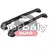 Thule Wingbar Edge 113 cm tetőcsomagtartó fixpontos autókhoz, fekete (Citroen, Opel... típusokra (THU_720700_KIT7010_721620_721620) 