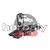 Thule EasyFold XT 933 2-es kerékpártartó vonóhorogra, ezüst