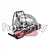 Thule VeloSpace XT 939 3-as Kerékpártartó vonóhorogra, ezüst
