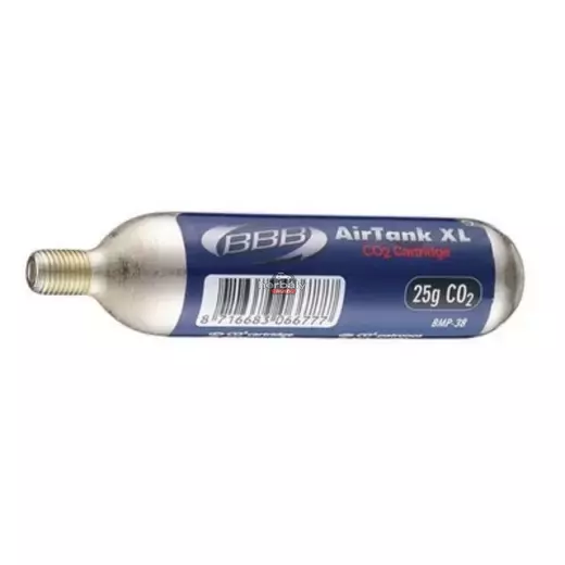 BBB BMP-38 kerékpáros pumpa patron CO2 AirTanksXL 25 gramm 1 db