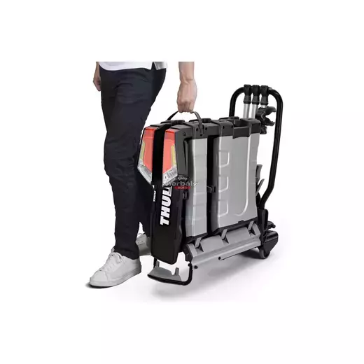 Thule EasyFold XT 934 3-as kerékpártartó vonóhorogra, ezüst