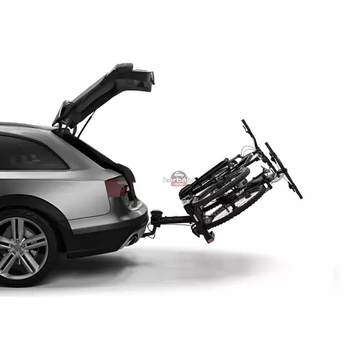 Thule EasyFold XT 933 2-es kerékpártartó vonóhorogra, ezüst
