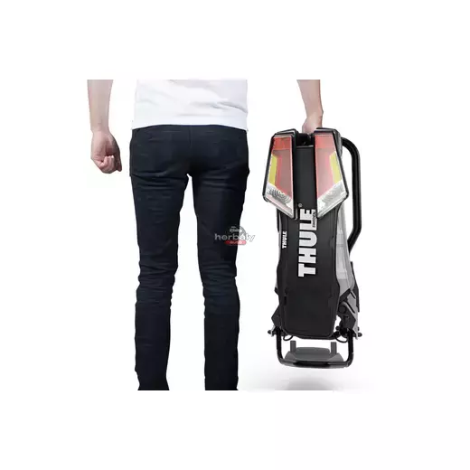 Thule EasyFold XT 933 2-es kerékpártartó vonóhorogra, ezüst