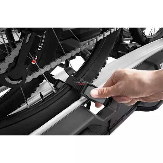 Thule VeloSpace XT 939 3-as Kerékpártartó vonóhorogra, ezüst