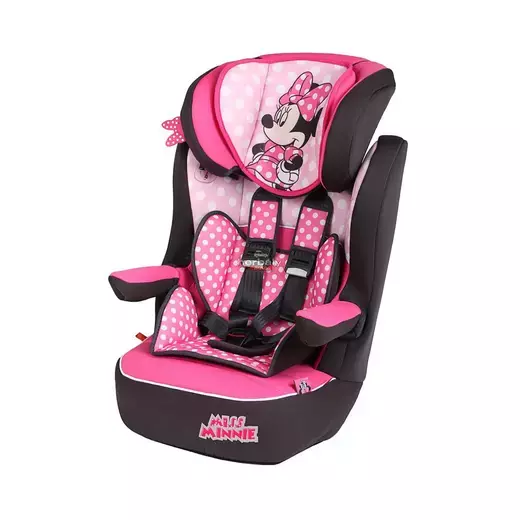 Nania I-Max Lux Minnie Dots autós gyerekülés 19745, rózsaszín